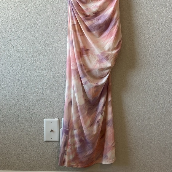 MISHA COLLECTIONS TILLIE MESH MIDI DRESS - Picture 9 of 14